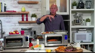 NuWave Bravo 0.7 Cubic Feet 12-in-1 Air Fryer Toaster Oven on QVC