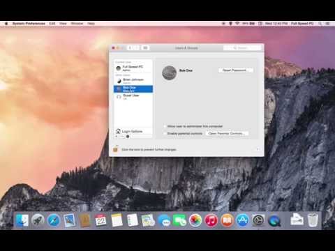 How To Change A Mac Computer Username (OS X Yosemite) How To Change A Mac Computer Username (OS X Yosemite)