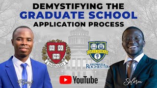 DEMYSTIFYING THE GRADUATE APPLICATION PROCESS  1 (THE BASICS)