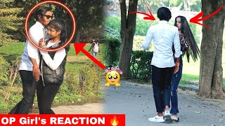 Accidentally Ram(￼￼takkar) on cute 🥰 Girls 👧 | Prank in India | it's Monti prank