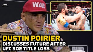 Dustin Poirier Discusses MMA Future After UFC 302 Title Loss | MMA Fighting