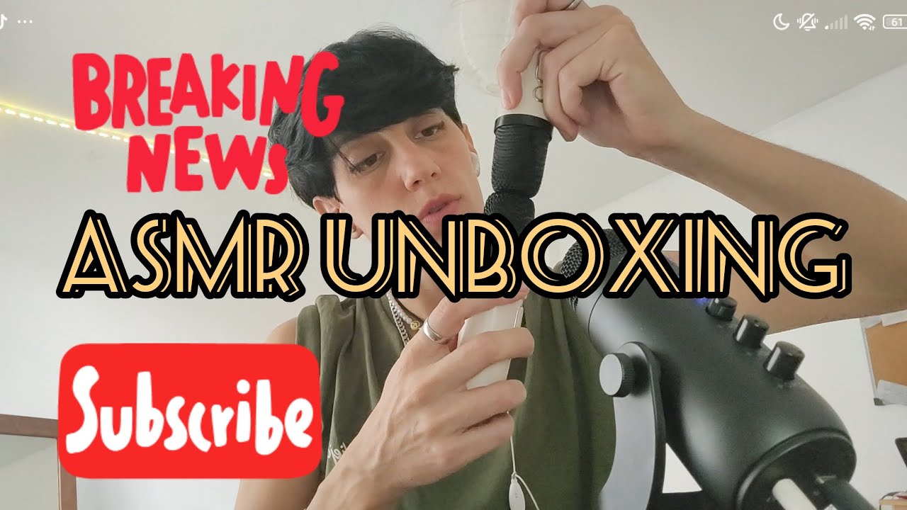 Asmr Unboxing Tapping Con El Producto Youtube