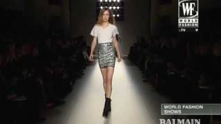 Balmain Fall 2009 Fashion Show (full)