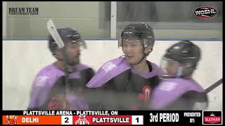 WOSHL HIGHLIGHTS 2022-23 - Delhi Flames at Plattsville Lakers - Sun, Nov 6th 2022