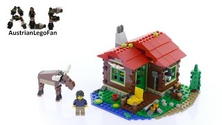 Lego Creator 31048 Lakeside Lodge Model 1of3 - Lego Speed Build Review