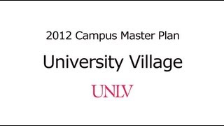 University Village - UNLV Campus Master Plan