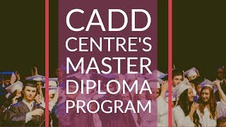 Master Diploma Program | CADD Centre Design Studio