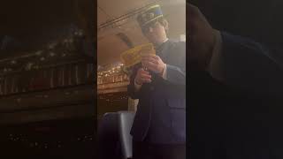 Ticket punch on the Polar express ￼