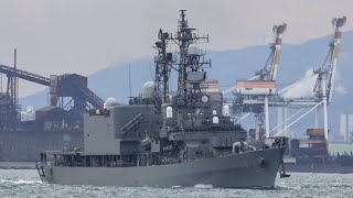 【東航】海上自衛隊 護衛艦 せとぎり「瀬戸霧」関門海峡