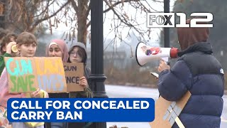 Sherwood HS students call for concealed carry gun ban on school property