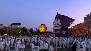 四条大橋三座差し上げ差しまわし2022年祇園祭還幸祭