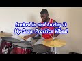 Locked In and Loving It:Drum Practice Vibes #Drumlessons #drumgroove #beginnerdrumlessons #drumfill