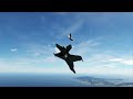 Budget F-35 J-35 Gyrfalcon Vs FA-18F Super Hornet DOGFIGHT  Digital Combat Simulator  DCS