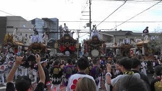 令和元年 柏原市西地区夏祭り 柏原駅前パレード