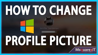 How to change windows 10 profile picture