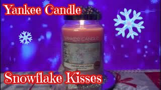 Yankee Candle Snowflake Kisses Review Christmas 2022