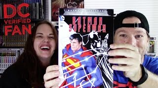 Batman v Superman Variant Covers Unbagging from GeekonReview