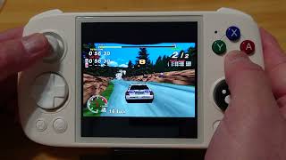 懐かしのタイトル！SEGA RALLY CHAMPION SHIPやってみた。(ANBERNIC RGClub)(PS2)