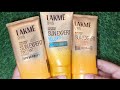 lakmé SPF 50 Sunscreen Review Best sunscreens for oily skin, acne prone skin, combination