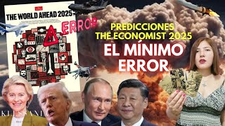 EL MÍNIMO ERROR NOS CONDENARÁ A TODOS | PREDICCIONES PORTADA DE THE ECONOMIST 2025