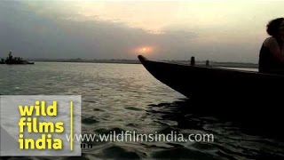 Early morning view of Ganga River - Varanasi