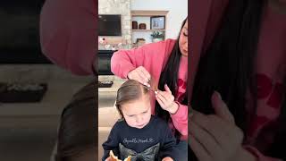 Easy Toddler Hairstyles part 5 #short #shorts #LaurenAshley