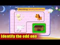 K1 - Module 3 - Exercise 5 Identify the odd one | Appu Series | Kindergarten Math Learning