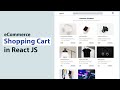Building an eCommerce Shopping Cart with React JS