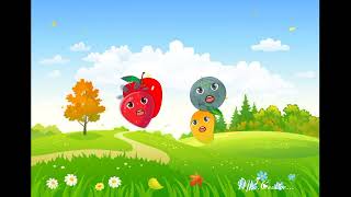 4 fruit little animation song 2022| fruit Animation video
