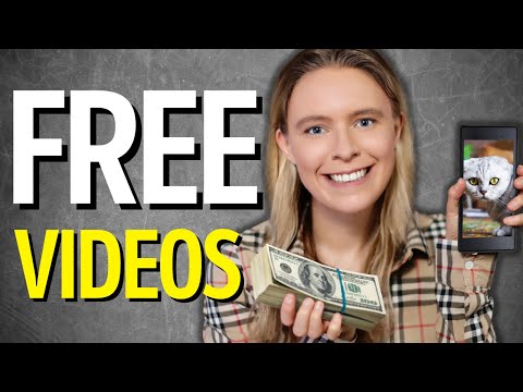 Download FREE videos to re-upload LEGALLY and make money online