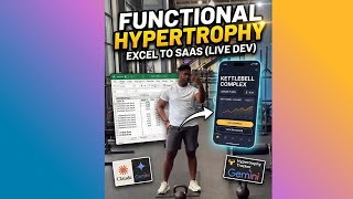 Live Coding A Functional Hypertrophy App With Ai Excel To Saas