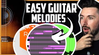 HOW TO MAKE GUITAR MELODIES 2021 (EASY WAY) (Ableton, FL STUDIO, Logic Pro x)