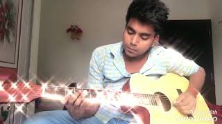 enna sona - guitar- tabs- solo part - ok jaanu- by amit- hiranpur