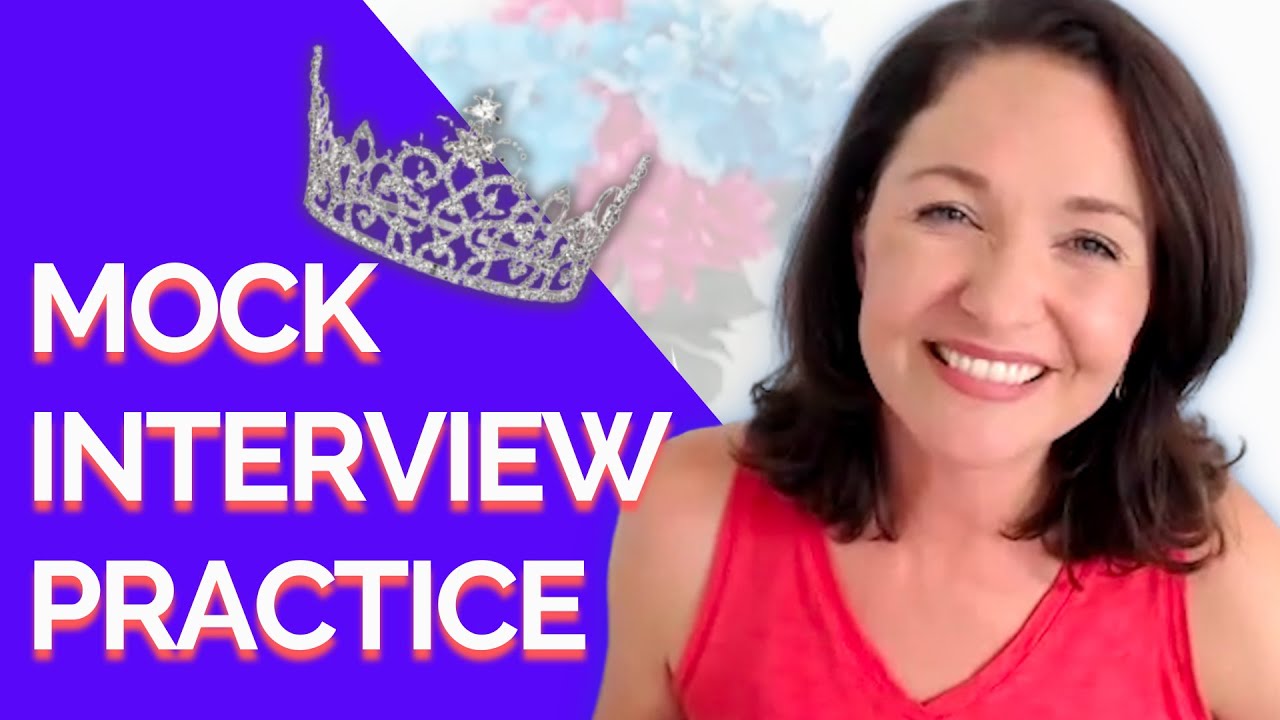 Pageant Interview Coaching The Mock Interview рџґ Own That Crown