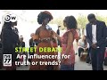 Truth v.s trends: Where's the line between influencer and journalist? | The 77 Percent Street Debate