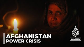 Afghanistan power crisis: Struggle to stop outages