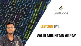 941. Valid Mountain Array (Leetcode solution)