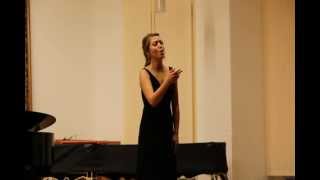 Abendempfindung,  W. A. Mozart (K523), Mezzo Soprano: Diamanti Kritsotaki