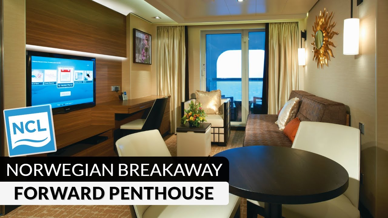 NCL Breakaway | Haven Forward-Facing Penthouse Walkthrough Tour ...