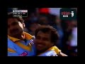 wasim akram u0026 azharuddin got head to head in a crucial world cup encounter 1999 pakistan vs india