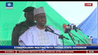 Stakeholders Meeting With Taraba State Governor Pt.8 |Live Event|