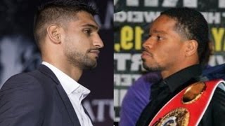 Shawn Porter vs Amir Khan YTBC Tale Of The Tape