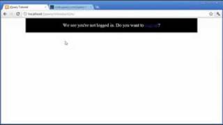 jQuery Tutorial - 71 - Slide Down