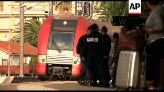 Border police patrolling Franco/Italian border