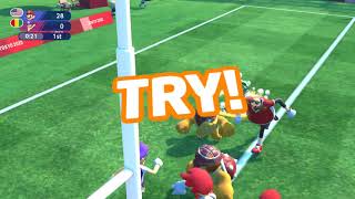 Mario & Sonic at the Tokyo 2020 Olympic Games - Rugby Sevens #1 (Team Mario & DK)