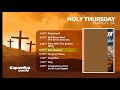 Kapamilya Channel 24/7 HD: Holy Week Special Maundy Thursday Program Schedule March 28, 2024 Bumper