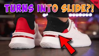 This Shoe Can TURN INTO A SLIPPER! UA SlipSpeed Review!