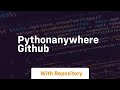 pythonanywhere github