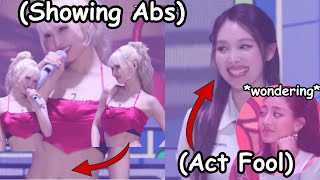 twice jihyo suspecting nayeon \u0026 momo being in love *namo things* nayeon screaming to momo’s abs