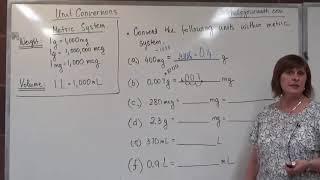 Nursing Metric System Conversions, mcg, g, mg, kg, L, mL - Trick and Fast Way